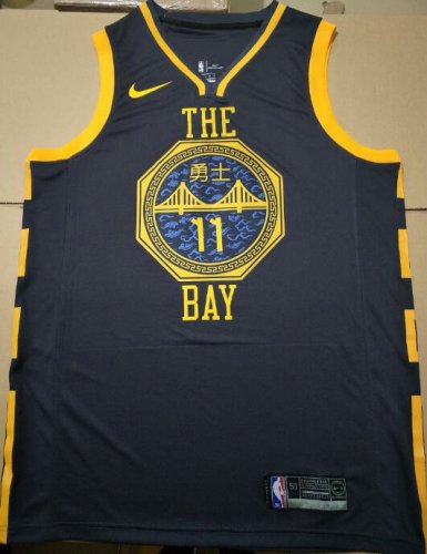 11 Thompson 2019 Warriors City Maillot